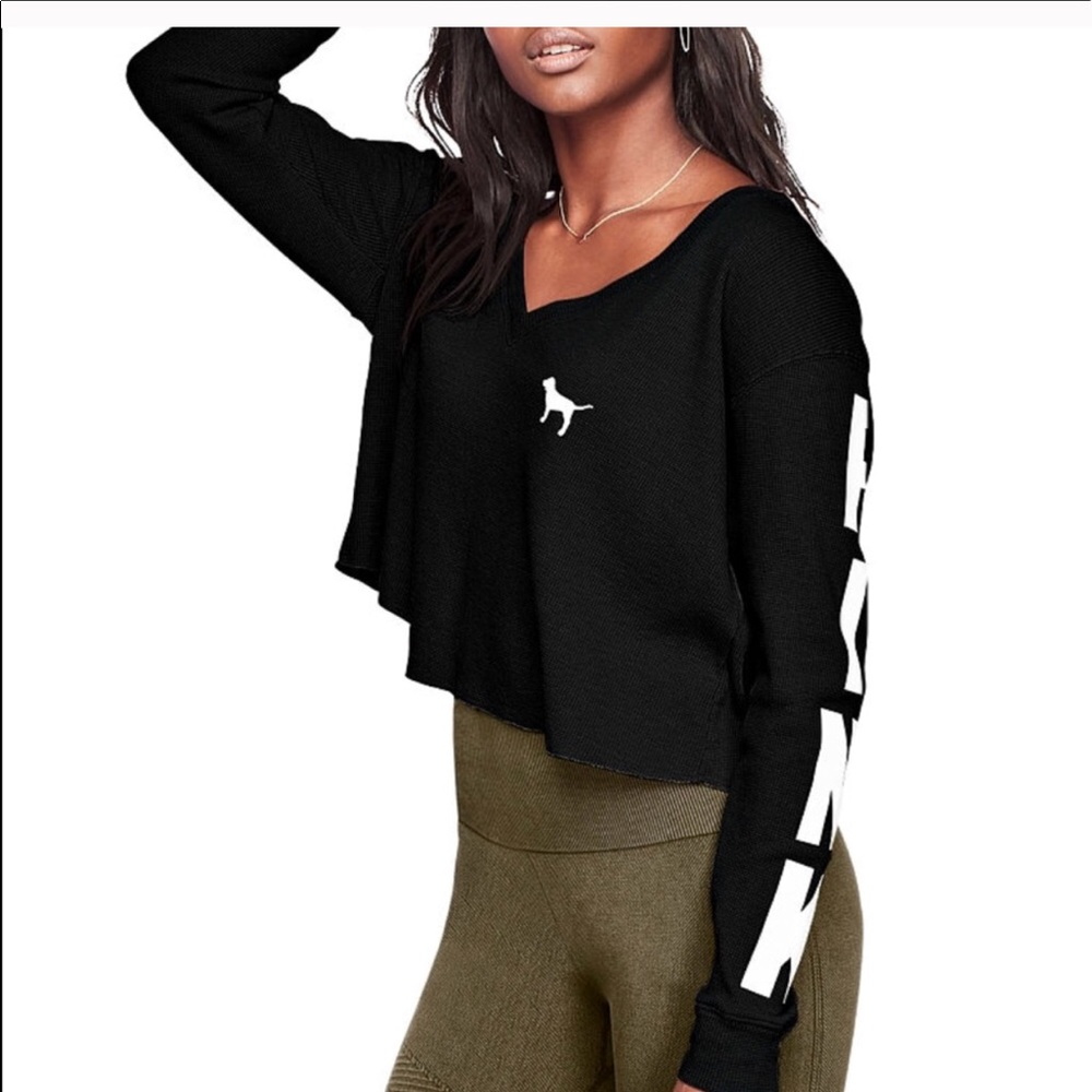 Vs PINK thermal crop top